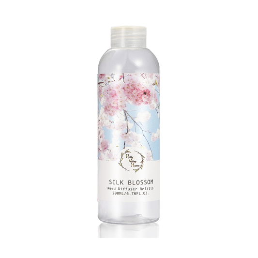 Pretty Valley Home Fragrances Diffuser Refills Silk Blossom Scent 200ml