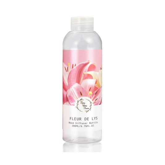 Pretty Valley Home Fragrances Diffuser Refills Fleur De Lys Scent 200ml