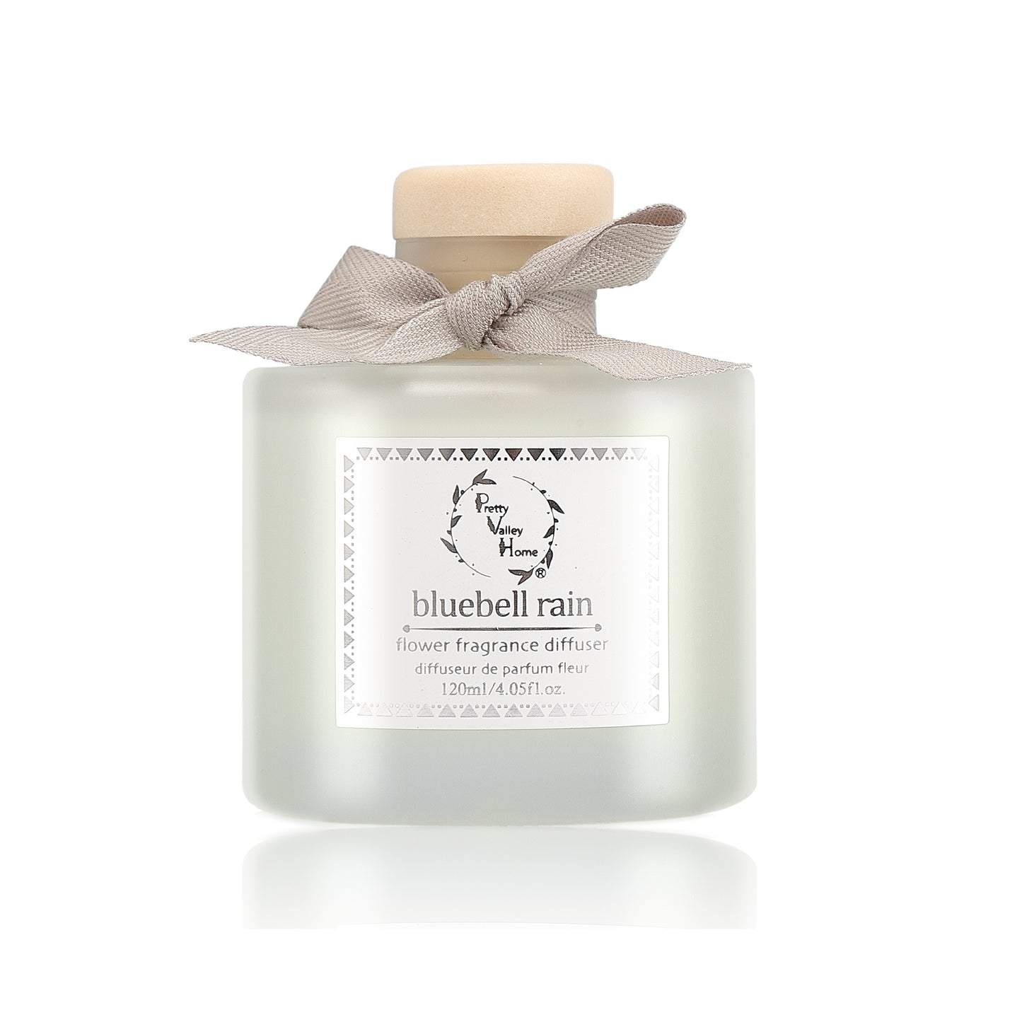 Pretty Valley Home Ceramic Gypsum Flower Diffuser Set Home Fragrance Gift Box Bluebell Rain