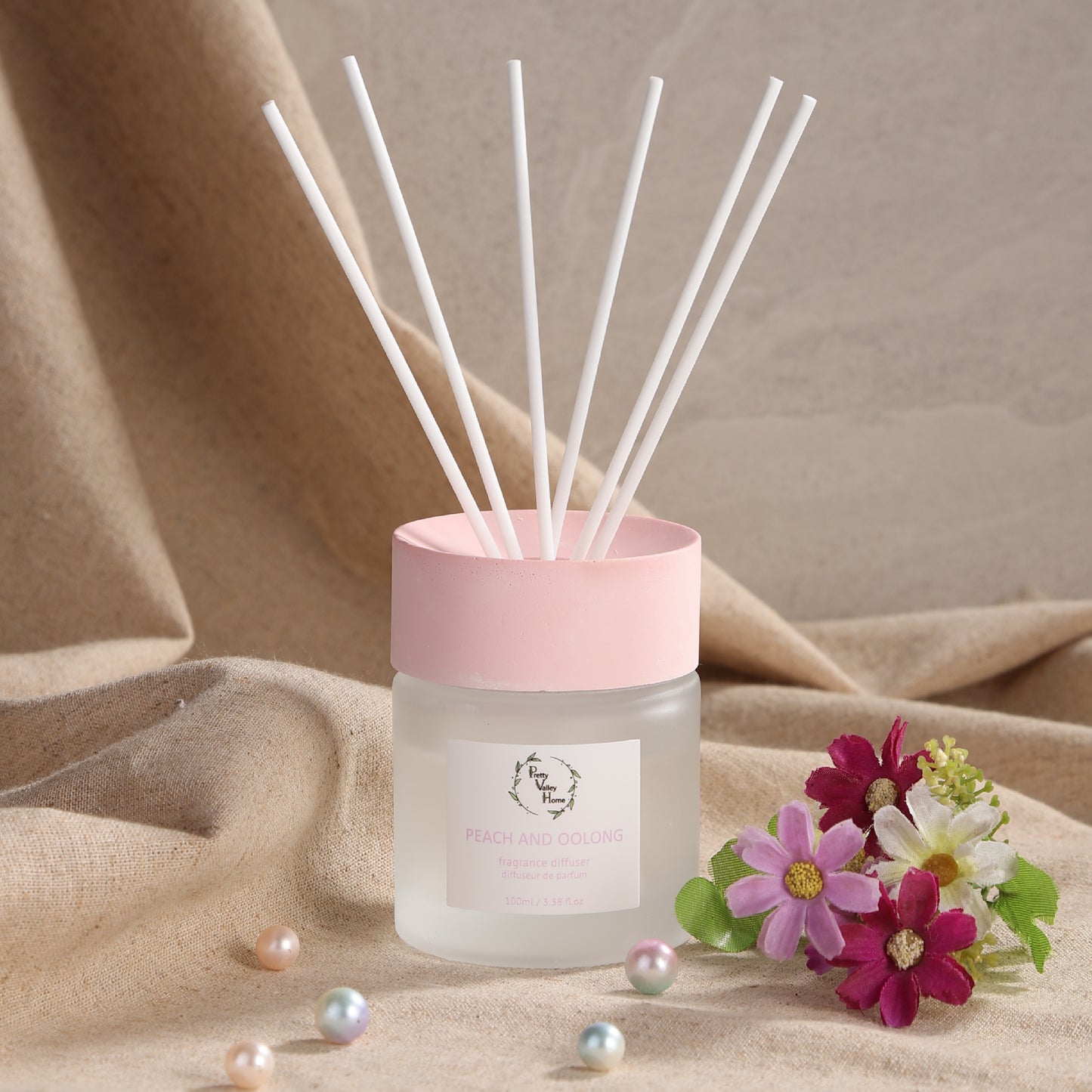 Pretty Valley Home Special Pastel Top Reed Diffuser - 100ml