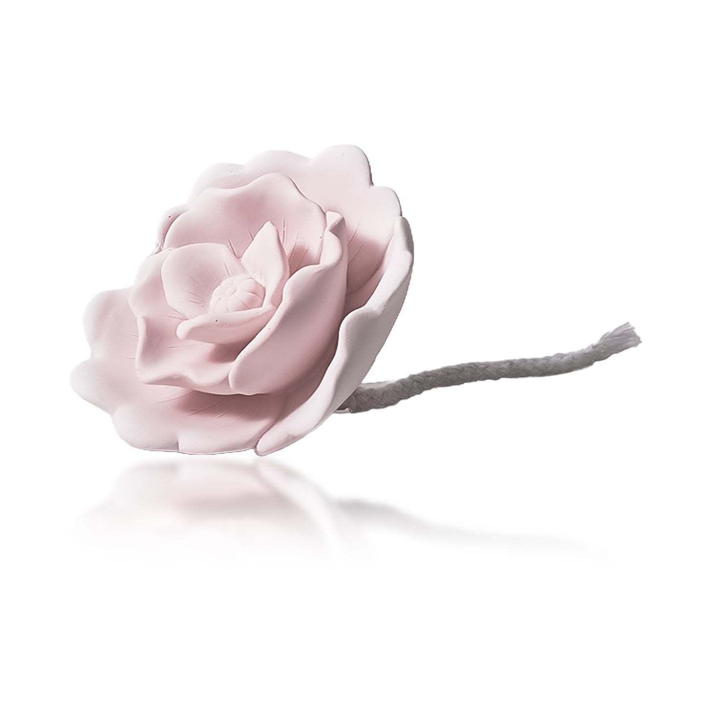Pretty Valley Home Pink Ceramic Flower Diffuser Refill – Handcrafted Replacement Head for Home Fragrance Bottles