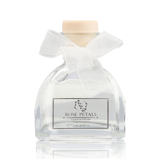 Pretty Valley Home Ceramic Rose Gypsum Flower Diffuser - Rose Petals