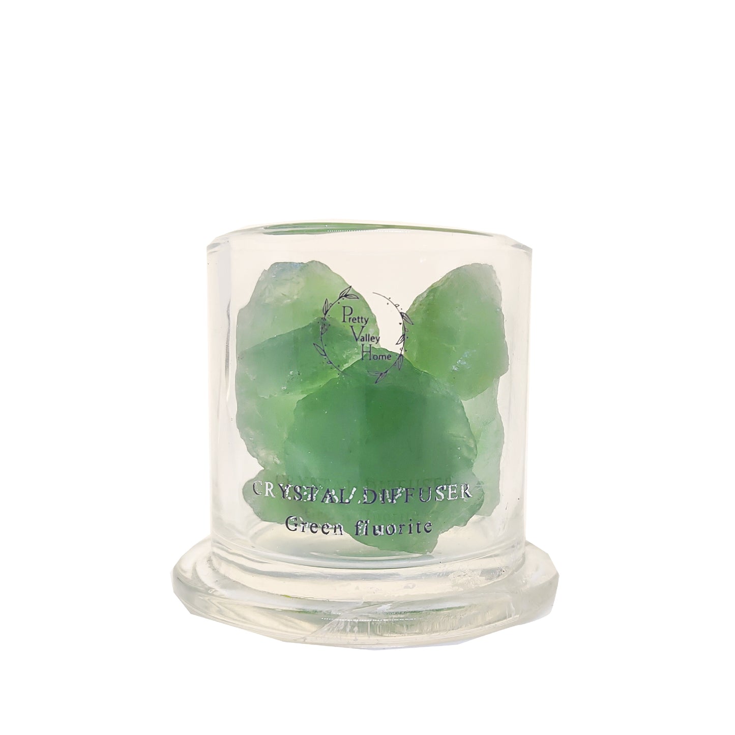 Pretty Valley Home Crystal Aromatherapy - Green Fluorlte