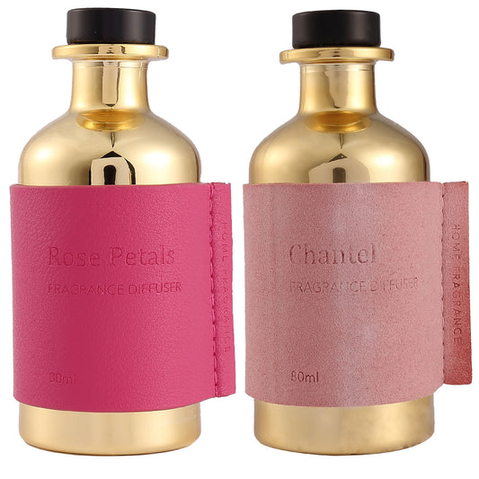 Pretty Valley Home Reed Fragrance Diffuser Set Rose Petals Chantel Combo