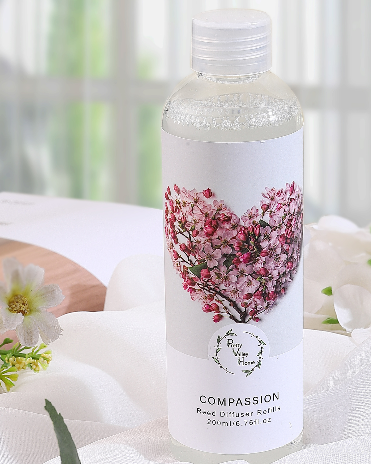 Pretty Valley Home Fragrances Diffuser Refills Oil Compassion 200ml