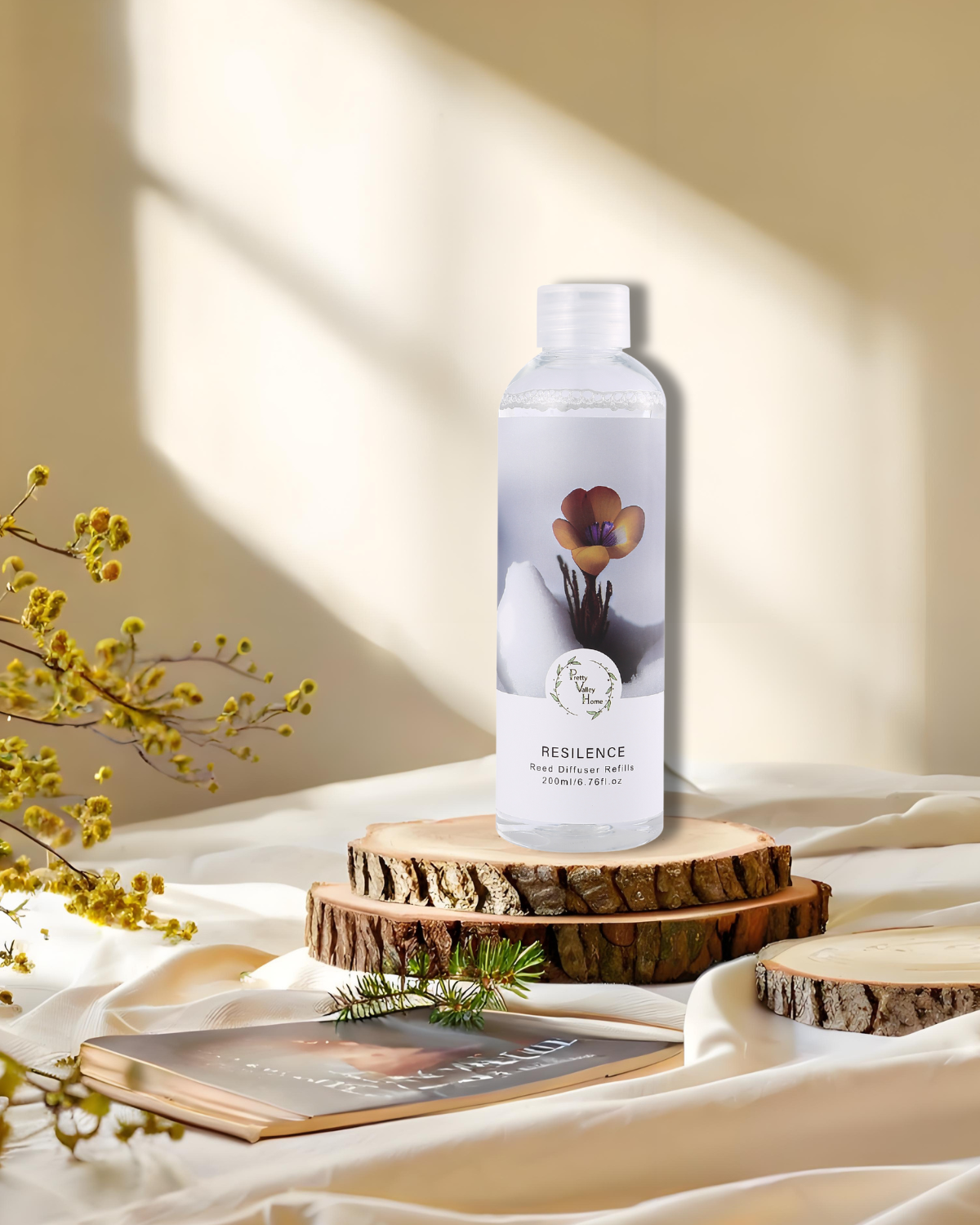 Pretty Valley Home Fragrances Diffuser Refills Oil Resilence 200ml