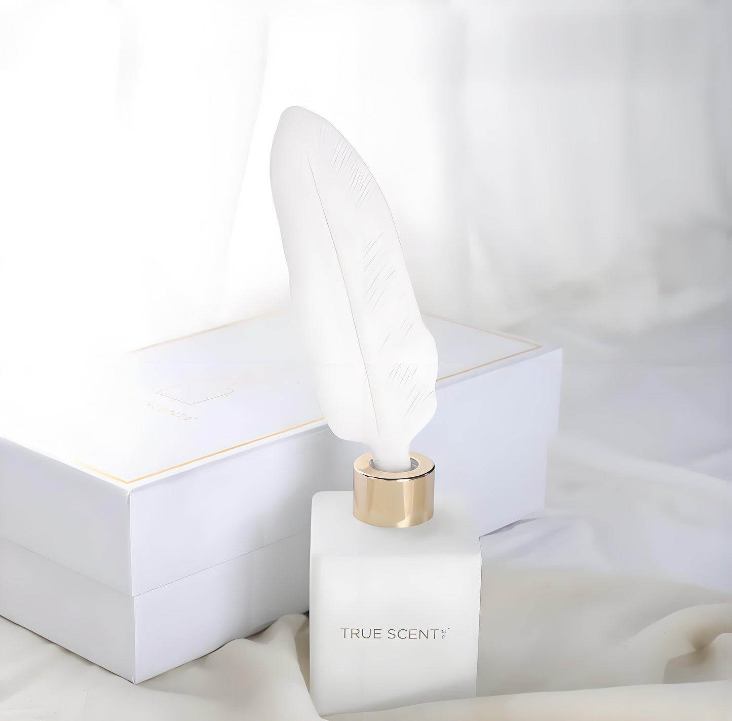 Pretty Valley Home Feather Ceramic Fragrance Diffuser True Scent Jin Jardin