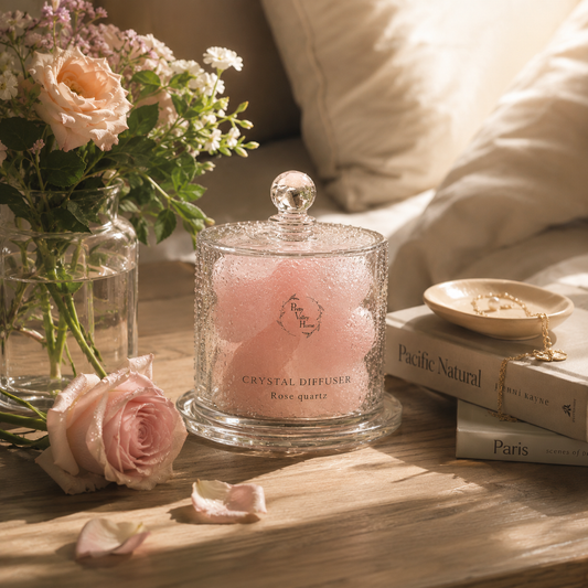 Pretty Valley Home Crystal Aromatherapy - Rose Quartz