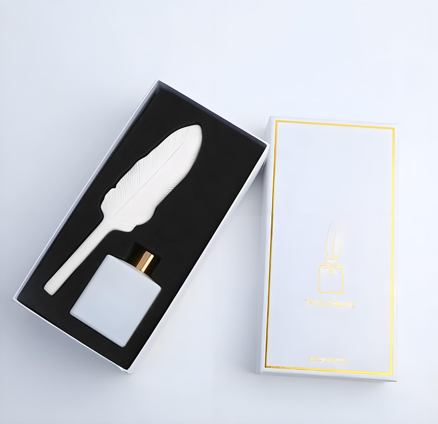 Pretty Valley Home Feather Ceramic Fragrance Diffuser True Scent Jin Jardin