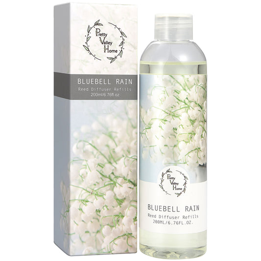 Pretty Valley Home Fragrances Diffuser Refills Bluebell Rain Scent 200ml