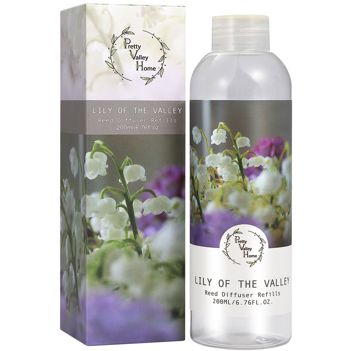 Pretty Valley Home Fragrances Diffuser Refills Lily Of The Valley Scent 200ml