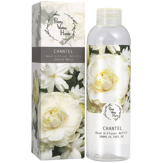 Pretty Valley Home Fragrances Diffuser Refills Chantel Scent 200ml