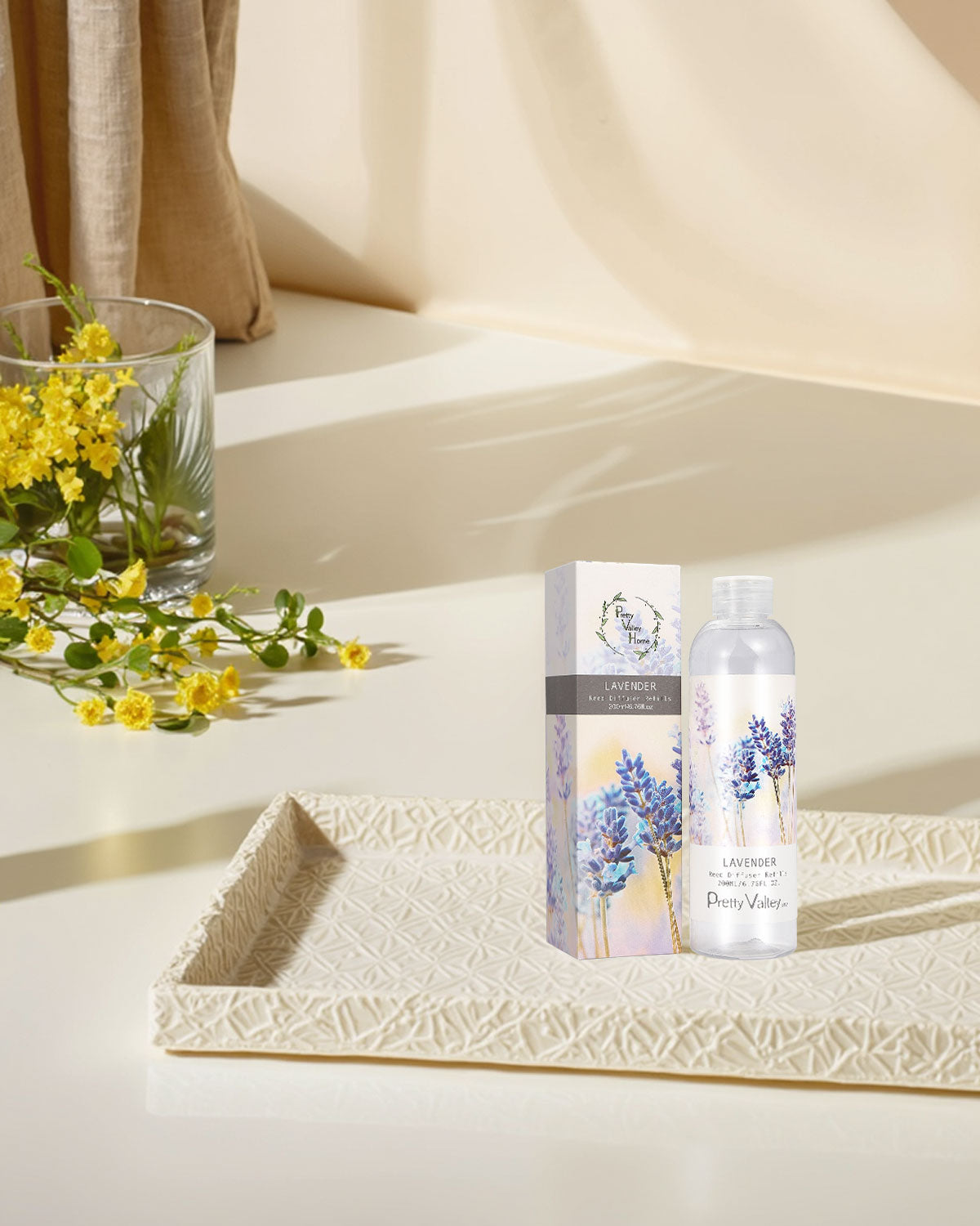 Pretty Valley Home Fragrances Diffuser Refills Lavender Scent 200ml