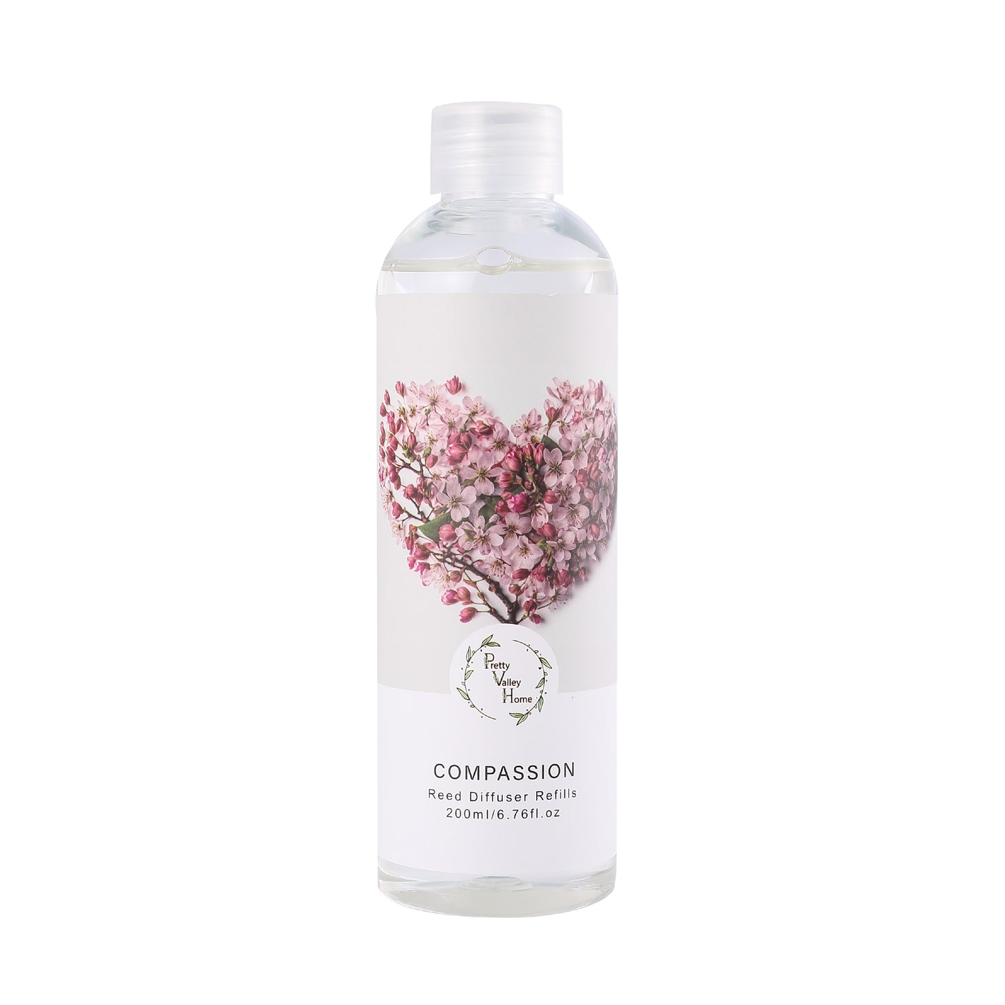 Pretty Valley Home Fragrances Diffuser Refills Oil Compassion 200ml