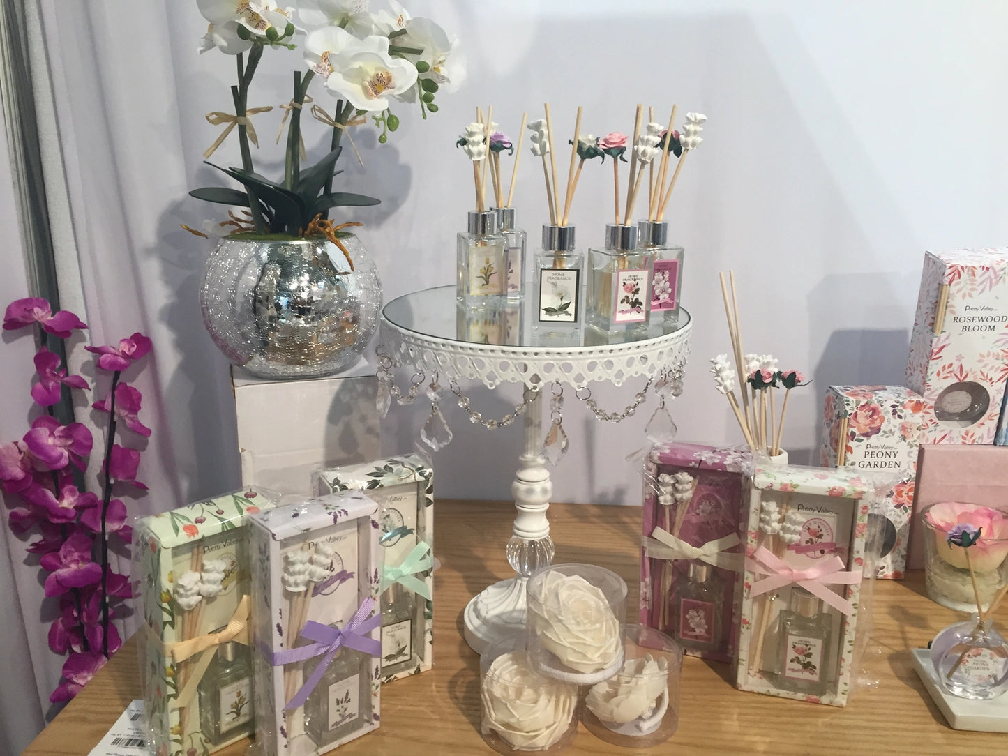 Pretty Valley Home Mini Flower Diffuser Rose 30ml