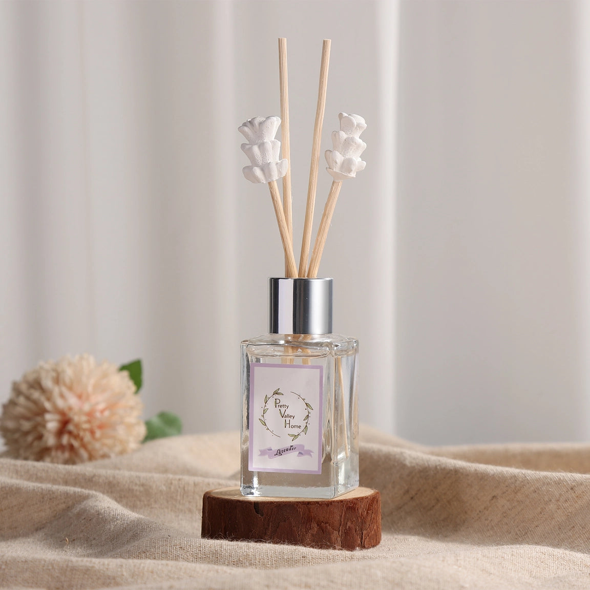 Pretty Valley Home Mini Flower Diffuser Lavender 30ml