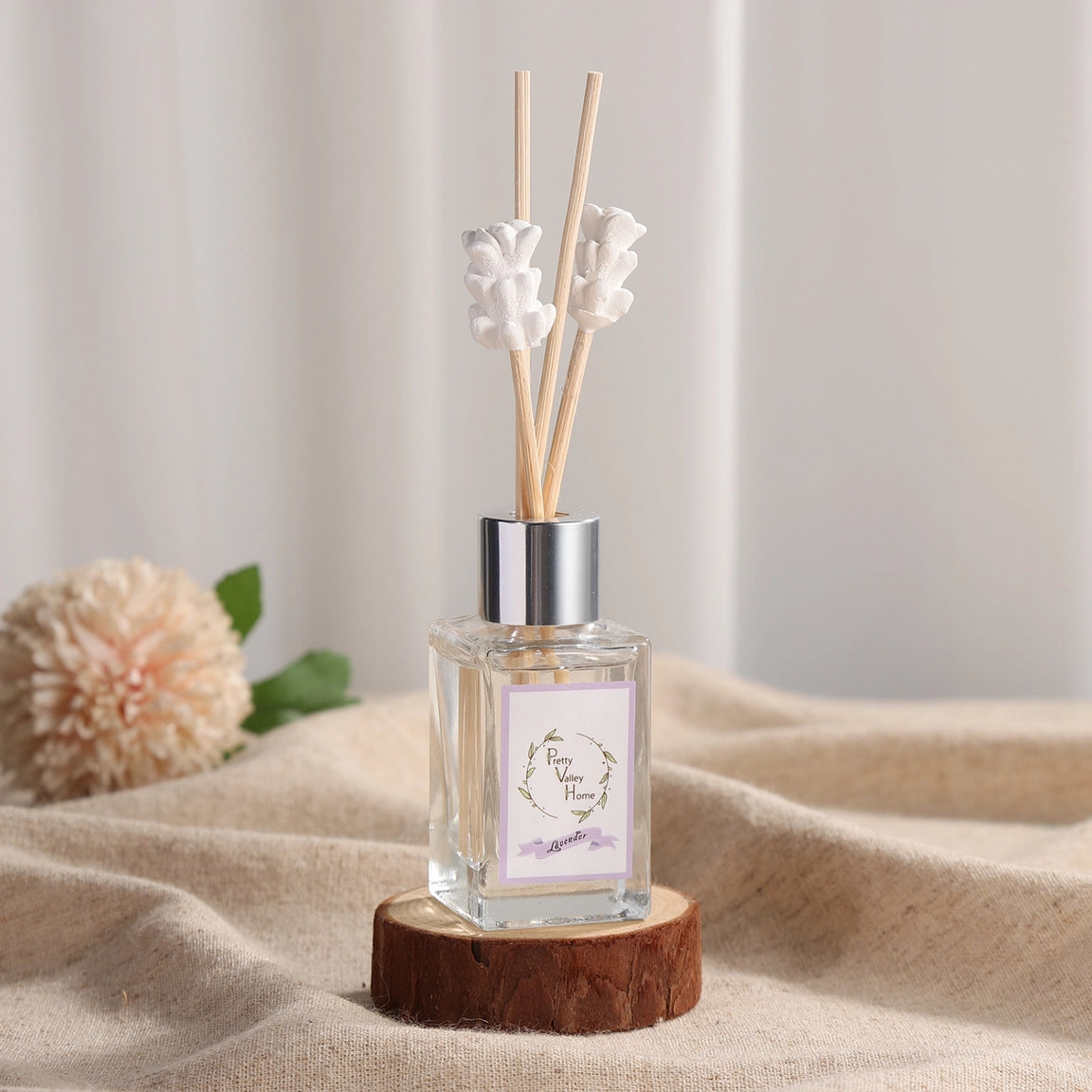 Pretty Valley Home Mini Flower Diffuser Lavender 30ml
