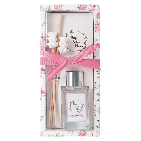 Pretty Valley Home Mini Flower Diffuser Rose 30ml