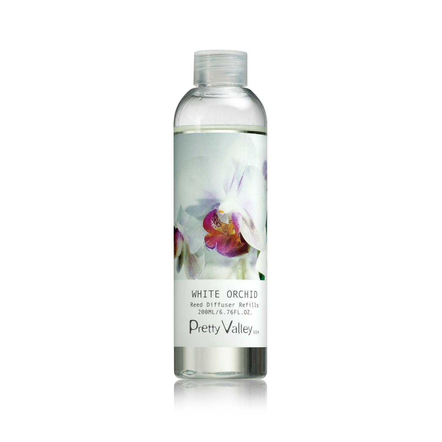 Pretty Valley Home Fragrances Diffuser Refills White Orchid Scent 200ml