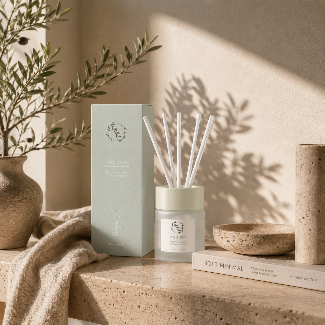 Pretty Valley Home Special Pastel Top Reed Diffuser - 100ml