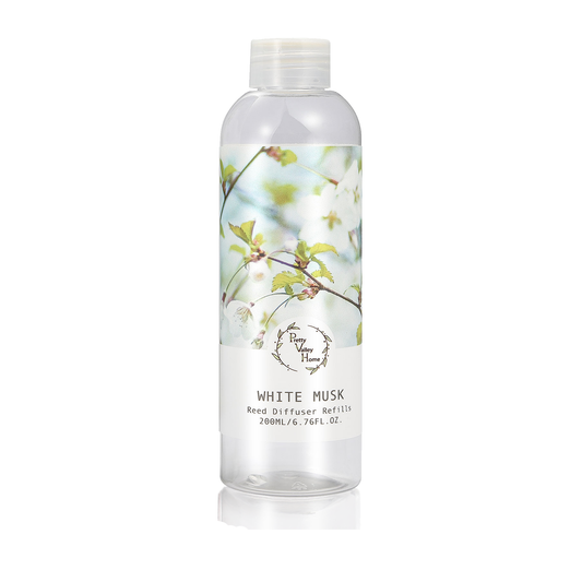 Pretty Valley Home Fragrances Diffuser Refills White Musk Scent 200ml