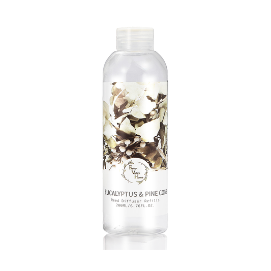 Pretty Valley Home Fragrances Diffuser Refills Oil Eucalyptus & Pine Cone 200ml