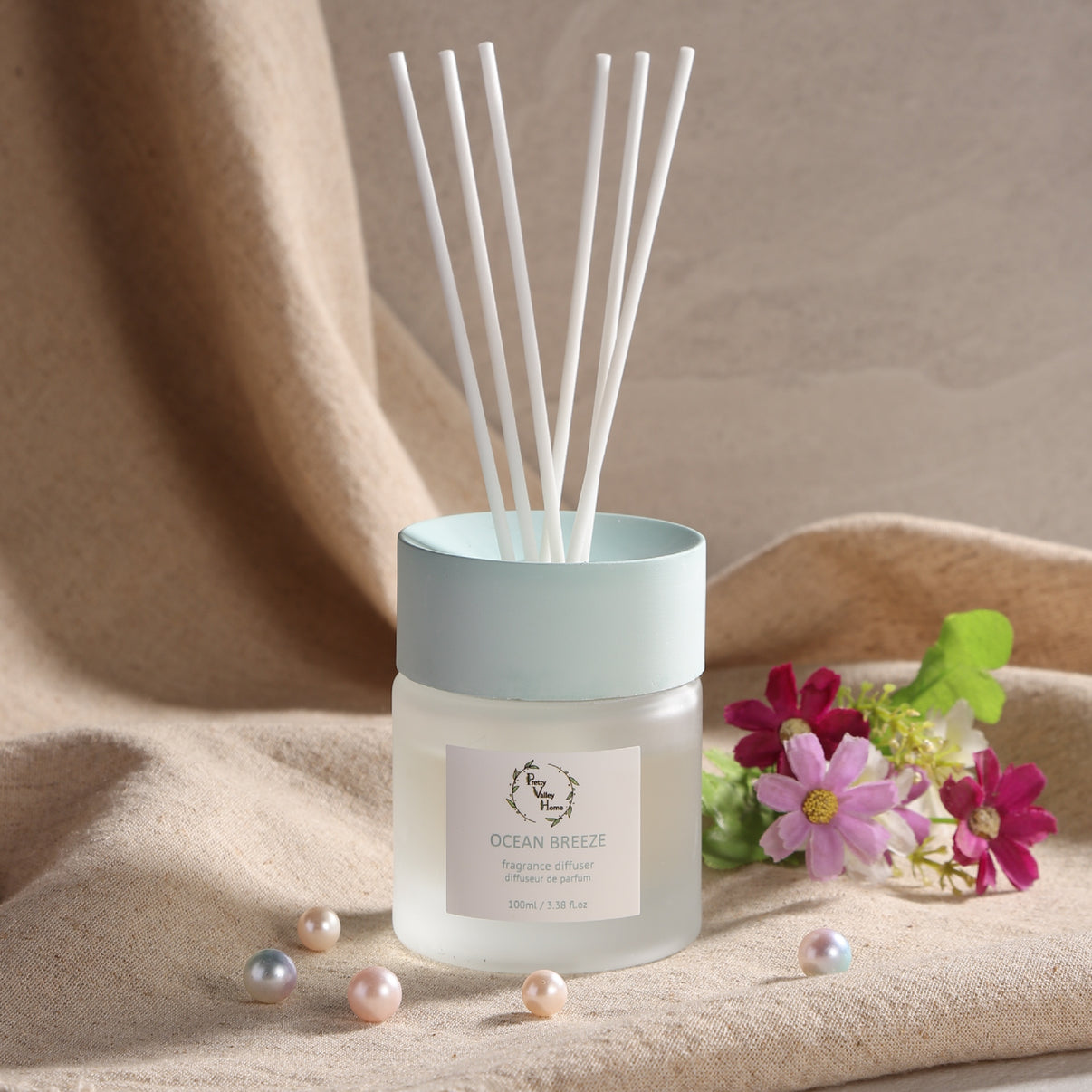 Pretty Valley Home Special Pastel Top Reed Diffuser - 100ml ...