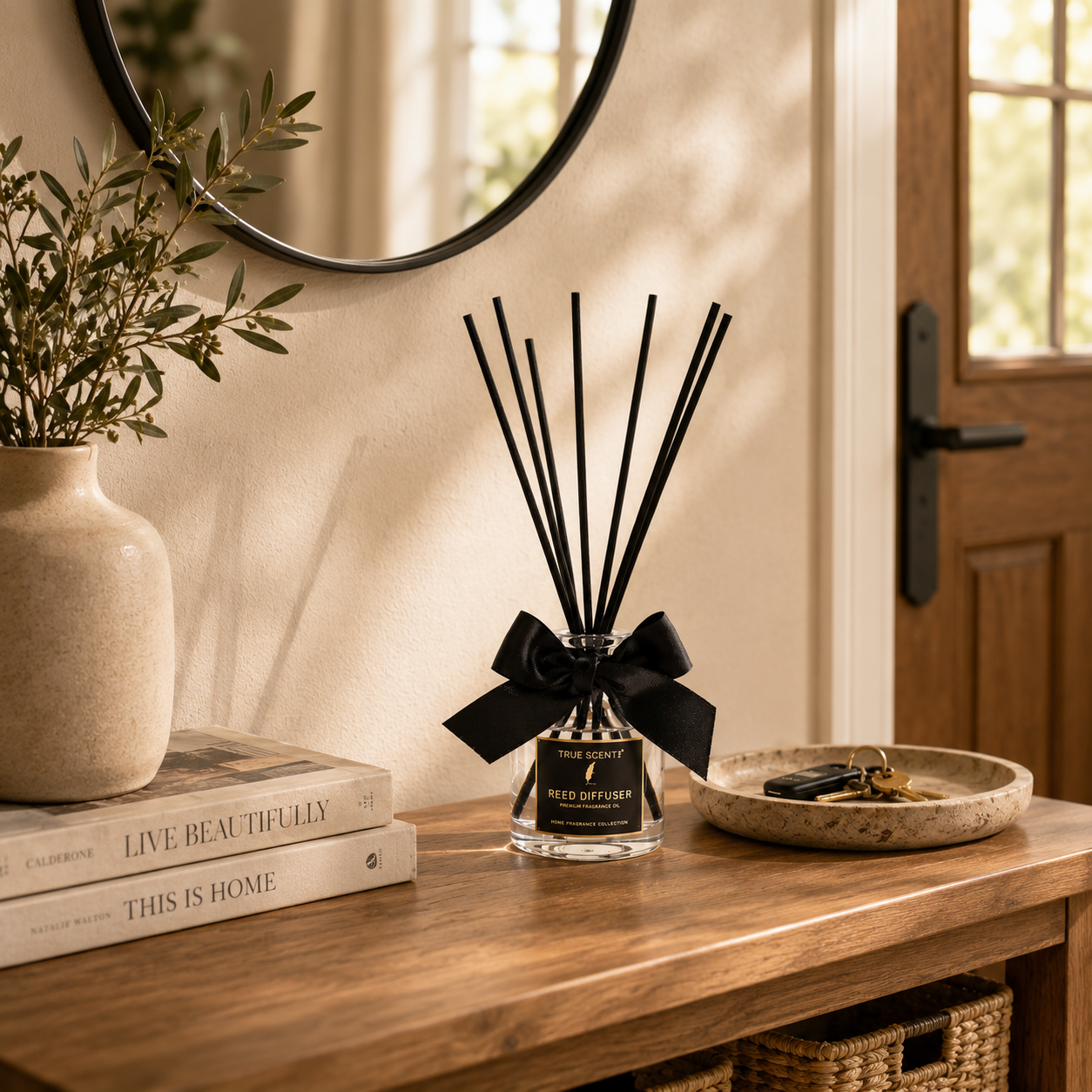 Pretty Valley Home True Scent Reed Diffuser Coconut