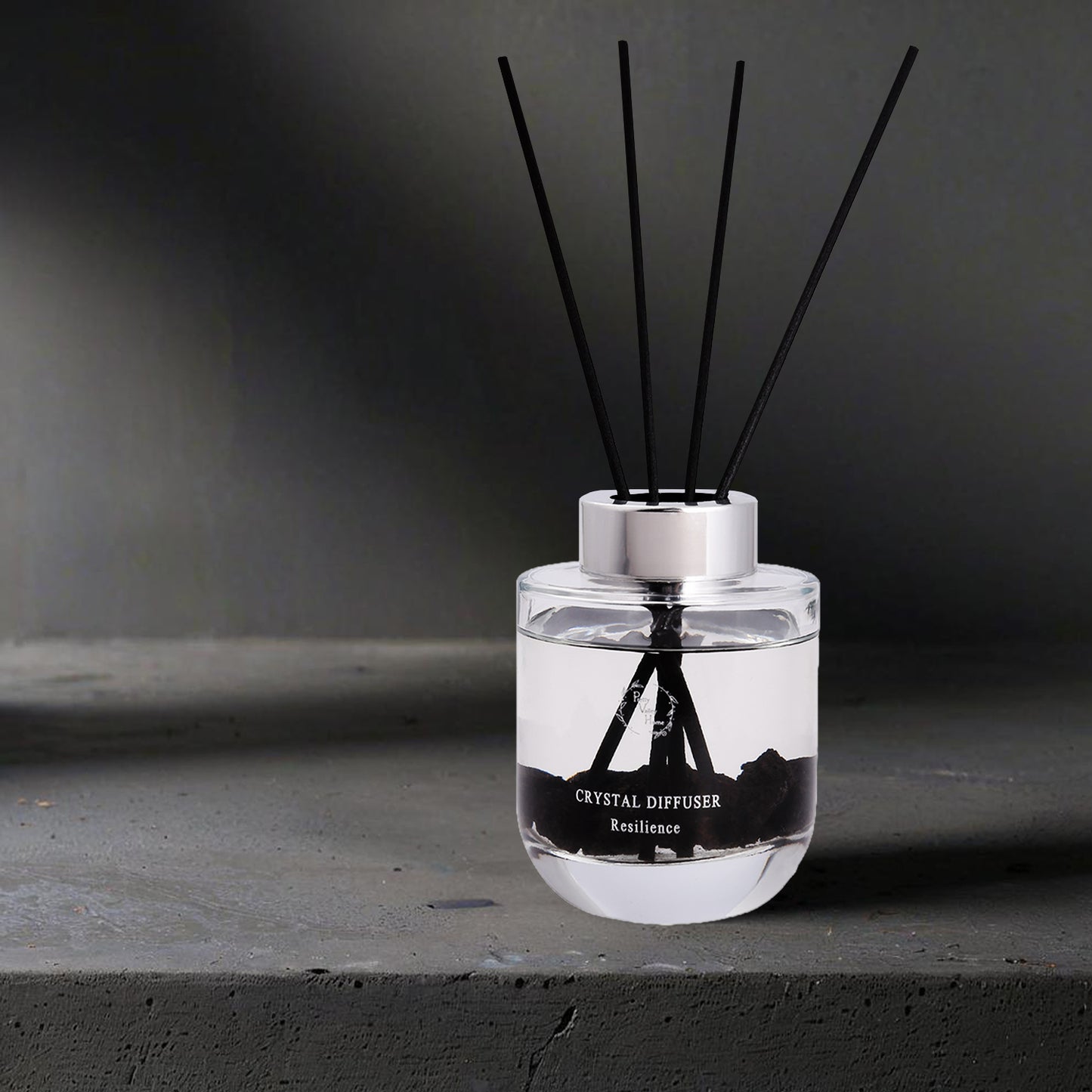 Pretty Valley Home Crystal Reed Diffuser - Resilience Lava Stones