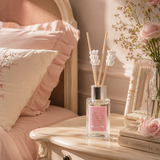 Pretty Valley Home Mini Flower Diffuser Silk Blossom 30ml