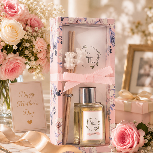 Pretty Valley Home Mini Flower Diffuser White Jasmine 30ml