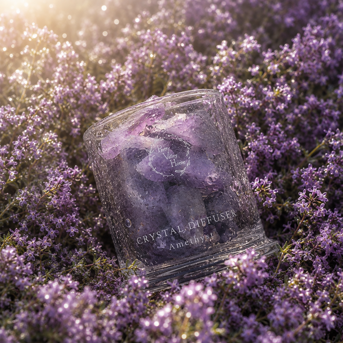Pretty Valley Home Crystal Aromatherapy - Amethyst