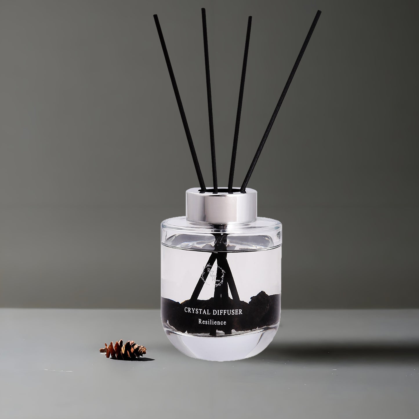 Pretty Valley Home Crystal Reed Diffuser - Resilience Lava Stones