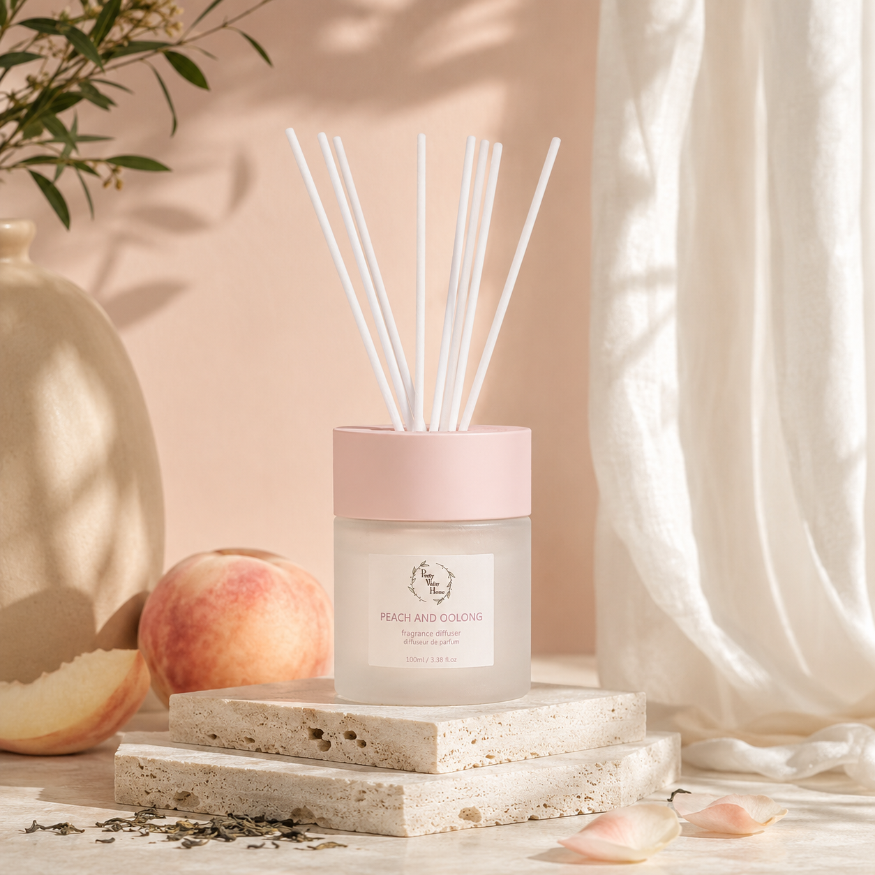 Pretty Valley Home Special Pastel Top Reed Diffuser - 100ml