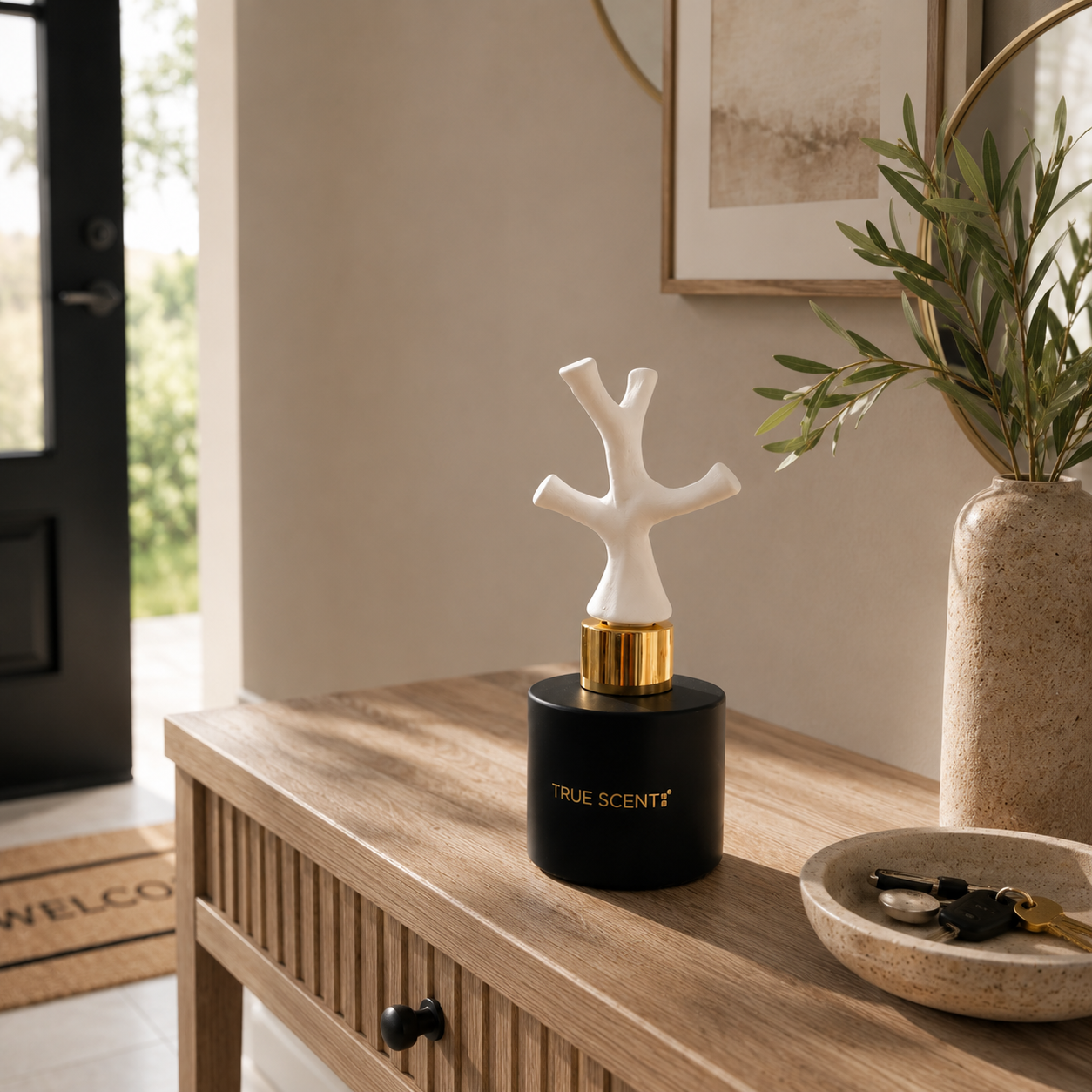 Pretty Valley Home Tree Branch Ceramic Fragrance Diffuser True Scent Forest