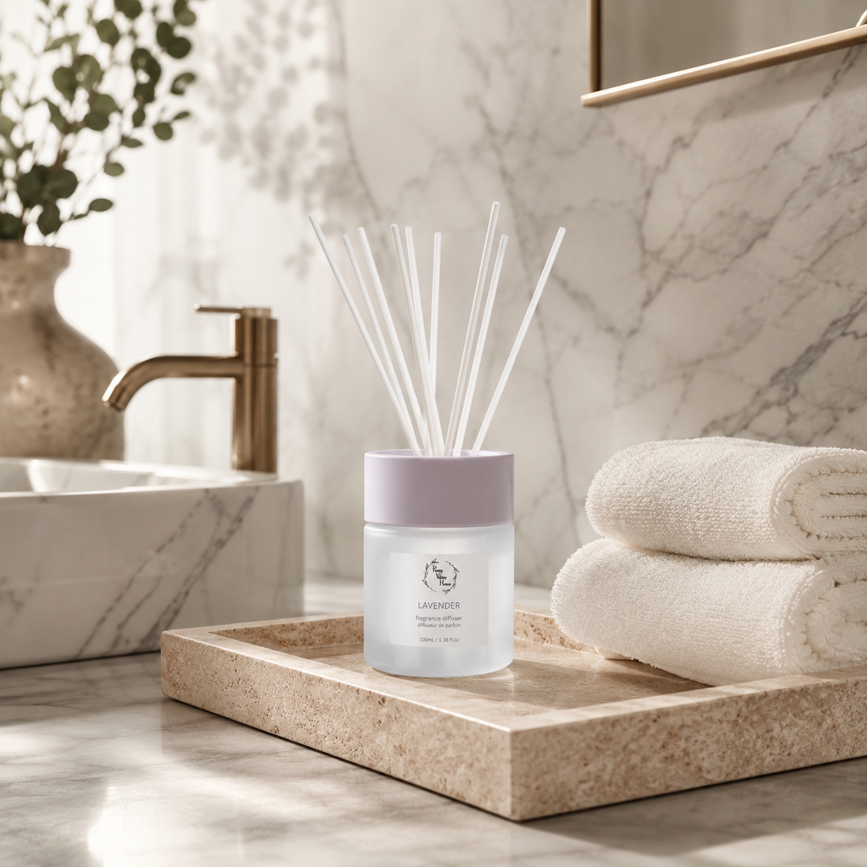 Pretty Valley Home Special Pastel Top Reed Diffuser - 100ml