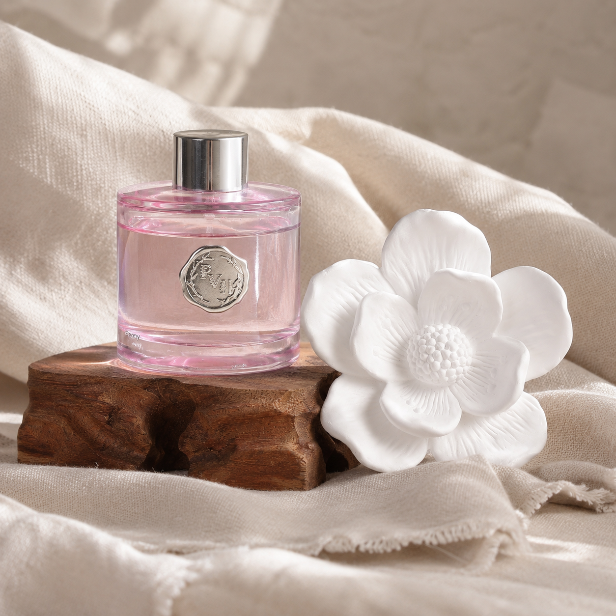 Pretty Valley Home Ceramic Flower Fragrance Diffuser Set - FLEUR DE LYS