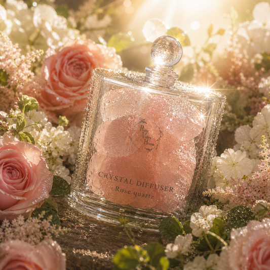 Pretty Valley Home Crystal Aromatherapy - Rose Quartz