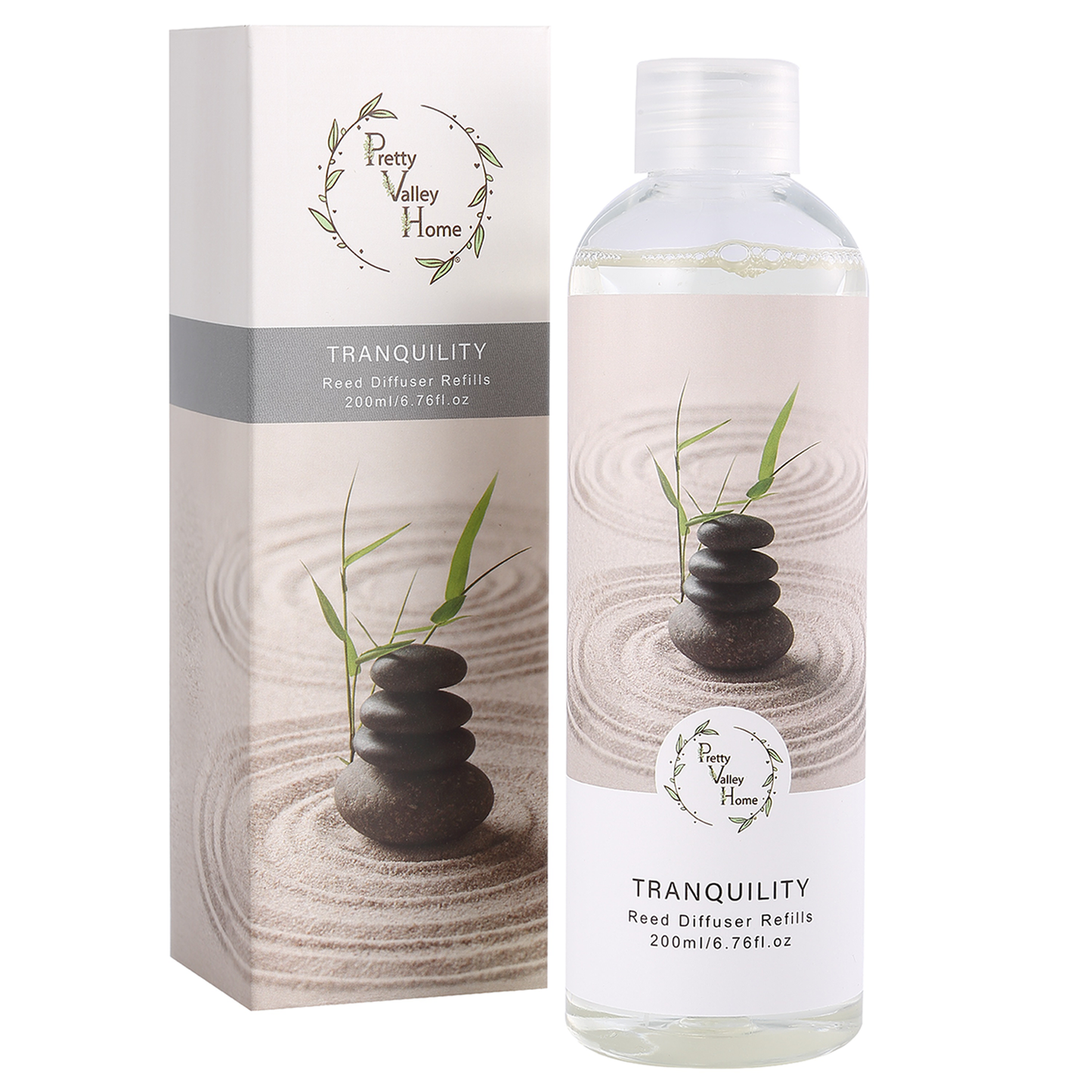 Pretty Valley Home Fragrances Diffuser Refills Oil Tranquility 200ml