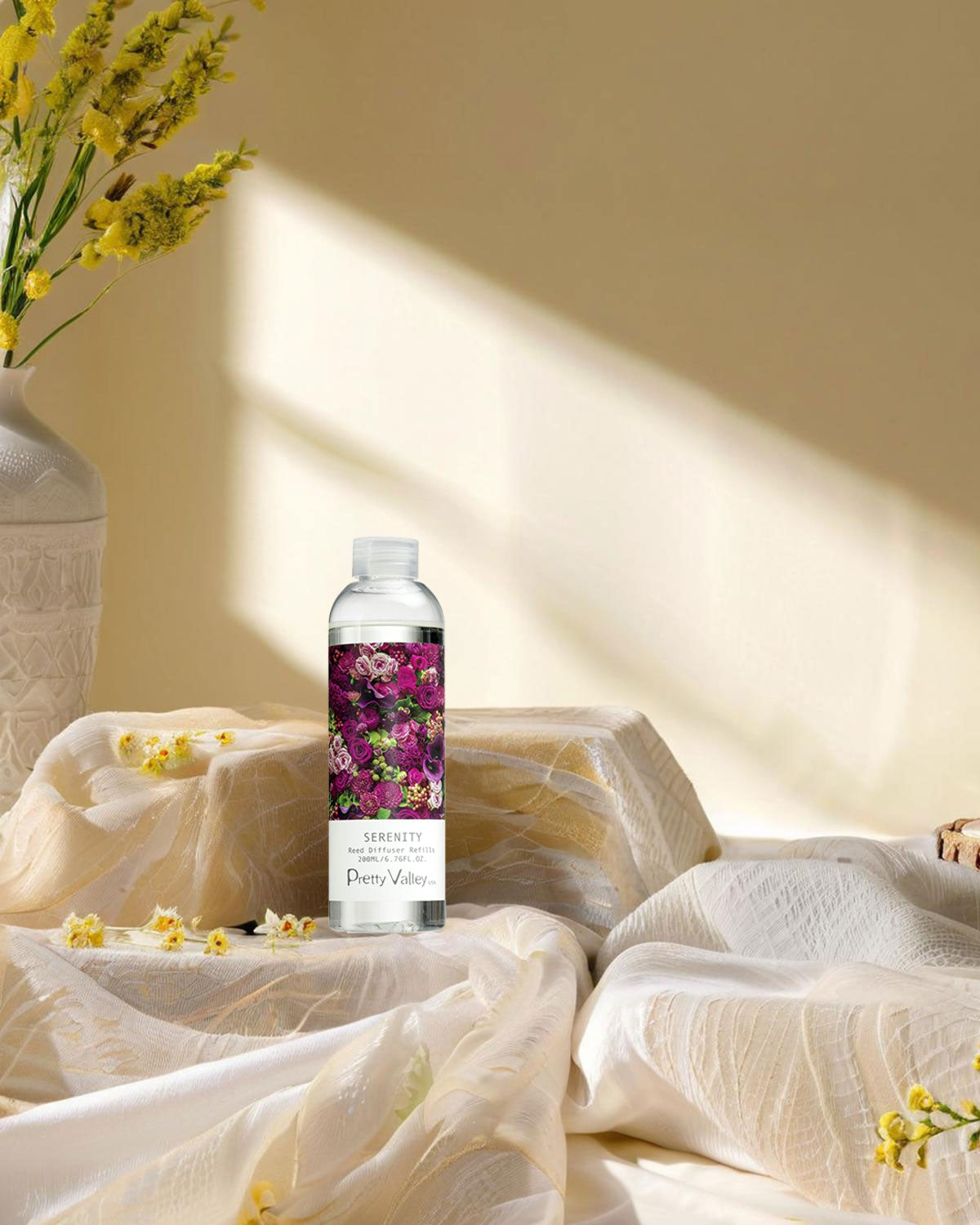 Pretty Valley Home Fragrances Diffuser Refills Serenity Scent 200ml