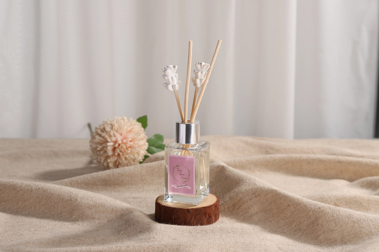 Pretty Valley Home Mini Flower Diffuser Silk Blossom 30ml