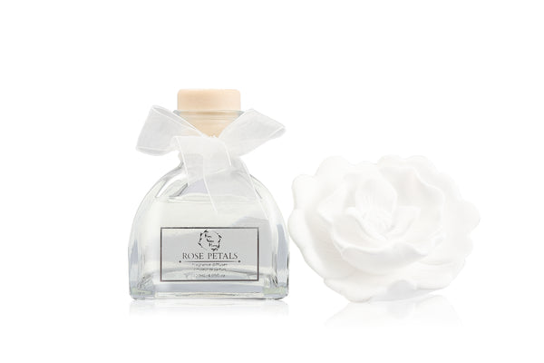 Ceramic Rose Gypsum Flower Diffuser Rose Petals 6064-RP