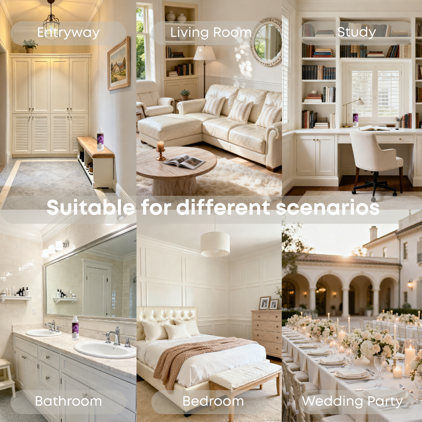 Pretty Valley Home Fragrances Diffuser Refills Citrus Verbena Scent 200ml(Includes a Free Set of Reed Sticks! )