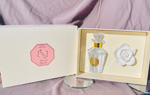 Vintage Rose Ceramic Diffuser - Ethernal Garden