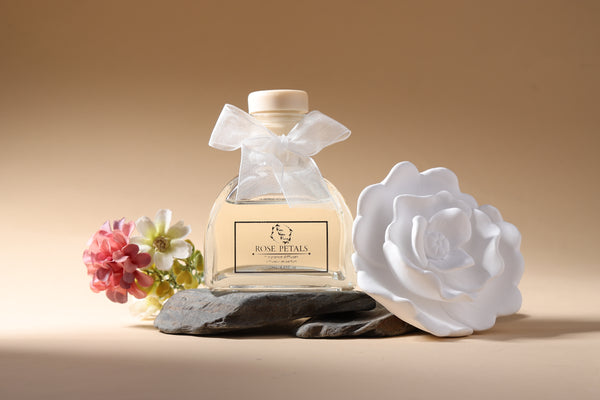 Ceramic Rose Gypsum Flower Diffuser Rose Petals 6064-RP