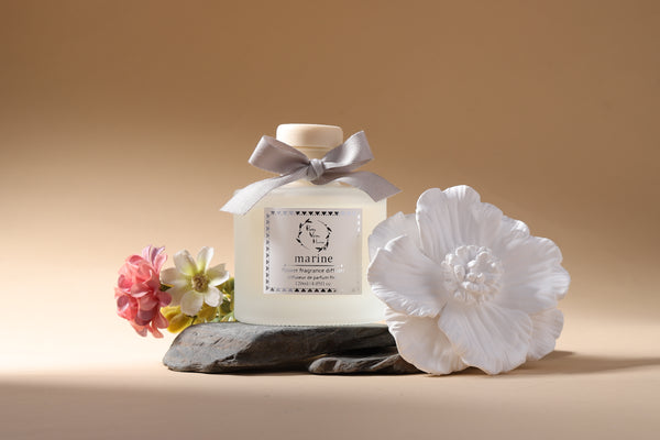 Ceramic Gypsum Flower Diffuser Set Marine (Ocean Breeze) 6056-OB