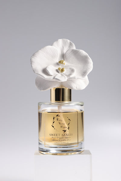 Ceramic Orchid Flower Fragrance Diffuser Set Sweet Azalee 1439