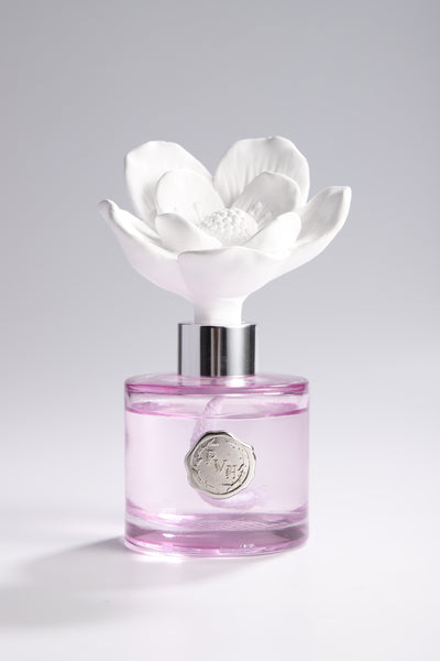 Ceramic Flower Fragrance Diffuser Set Fleur De Lys DF-FDL-1412