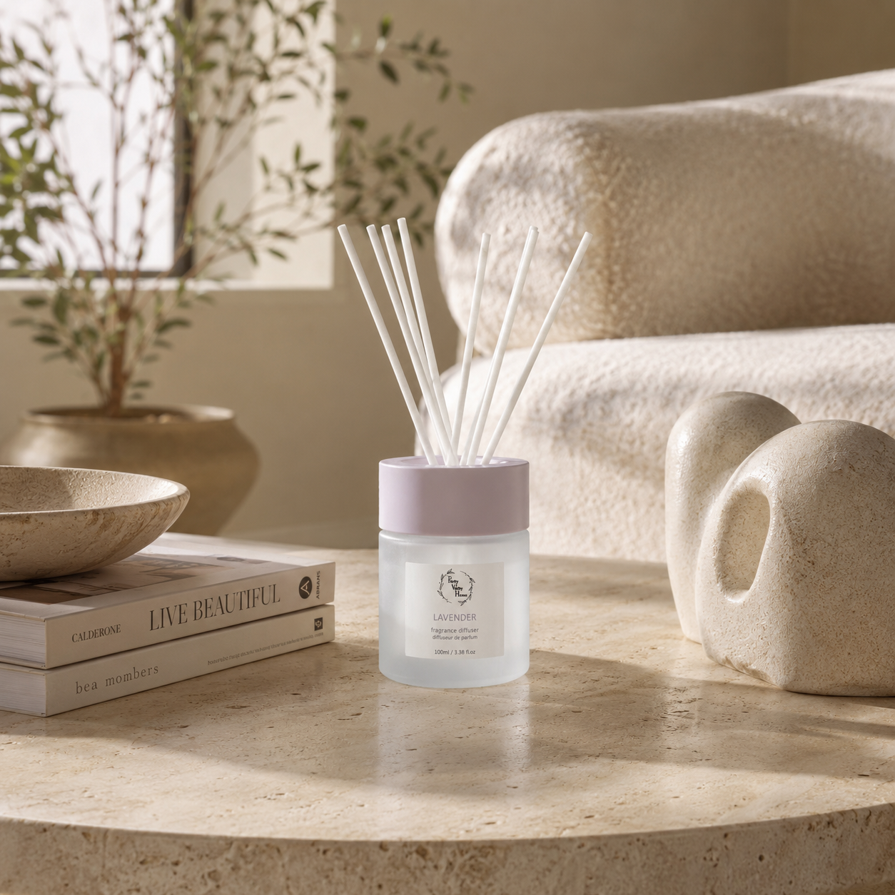 Pretty Valley Home Special Pastel Top Reed Diffuser - 100ml