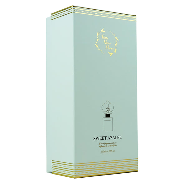 Ceramic Orchid Flower Fragrance Diffuser Set Sweet Azalee 1439